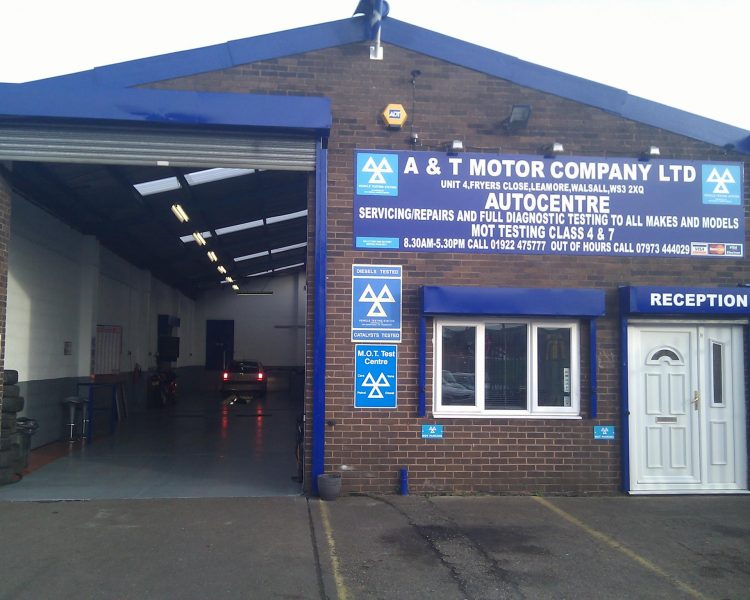 Car Servicing, Repair, MOT and Diagnostics Walsall A & T Motor